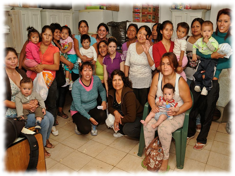 Asistencia a madres y niños en Villa 31
