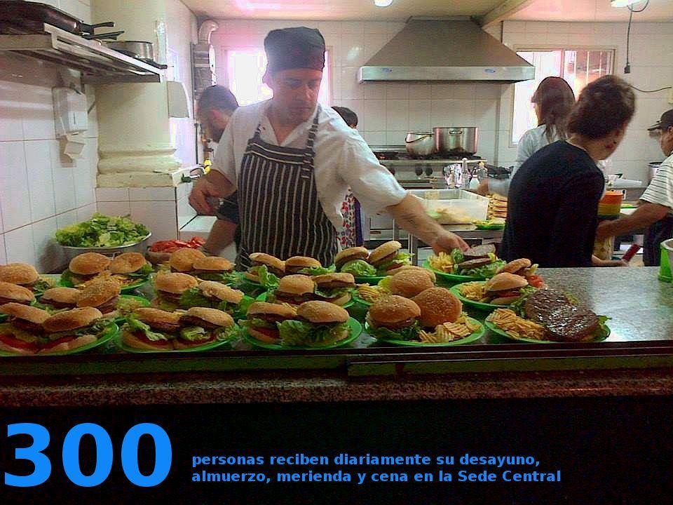 Alimentación diaria - Fundación El Pobre de Asís